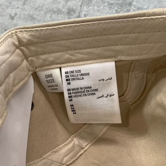 SUN+STONE Men's Brown Cord Solid Panel Adjustable Baseball Cap SZ OS - Picture 8 of 9